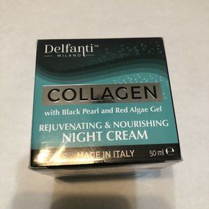Delfanti Collagen Rejuvenating & Nourishing Night Cream 50 ml  NIB Sealed